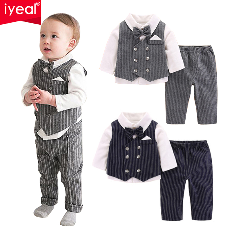 Baby Boy Suit Set Baptism - IYEAL комплект костюма для крещения для