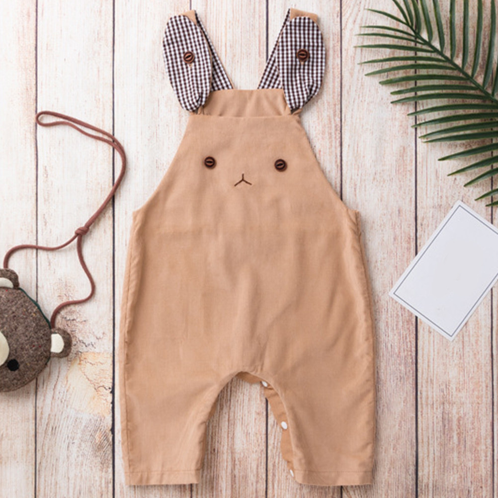 Infant Photography Props Outfit - Детский комбинезон из вельвета, хлопковый, для