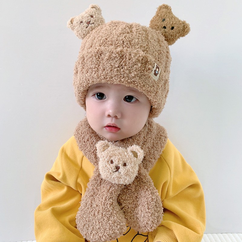 Зимняя вязаная шапка для младе – обзор и цена Infant Beanie Hat With Ears