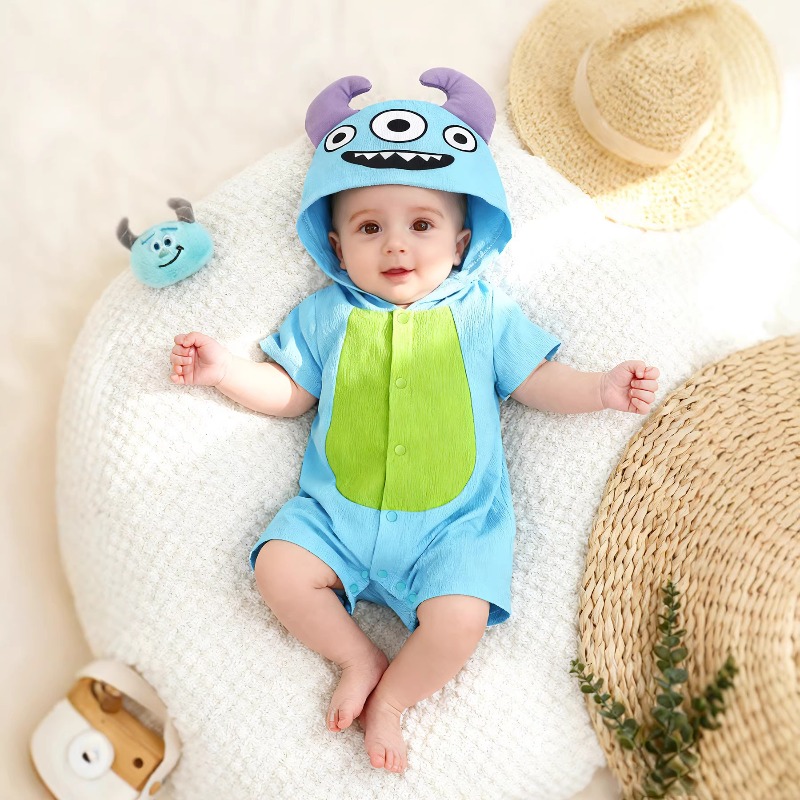 Детский летний комбинезон-ромп – обзор и цена Cotton Baby Onesies Zipper