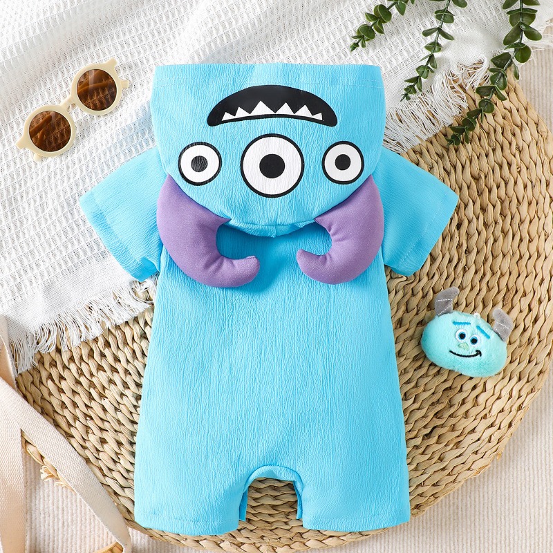 Детский летний комбинезон-ромп – обзор и цена Cotton Baby Onesies Zipper