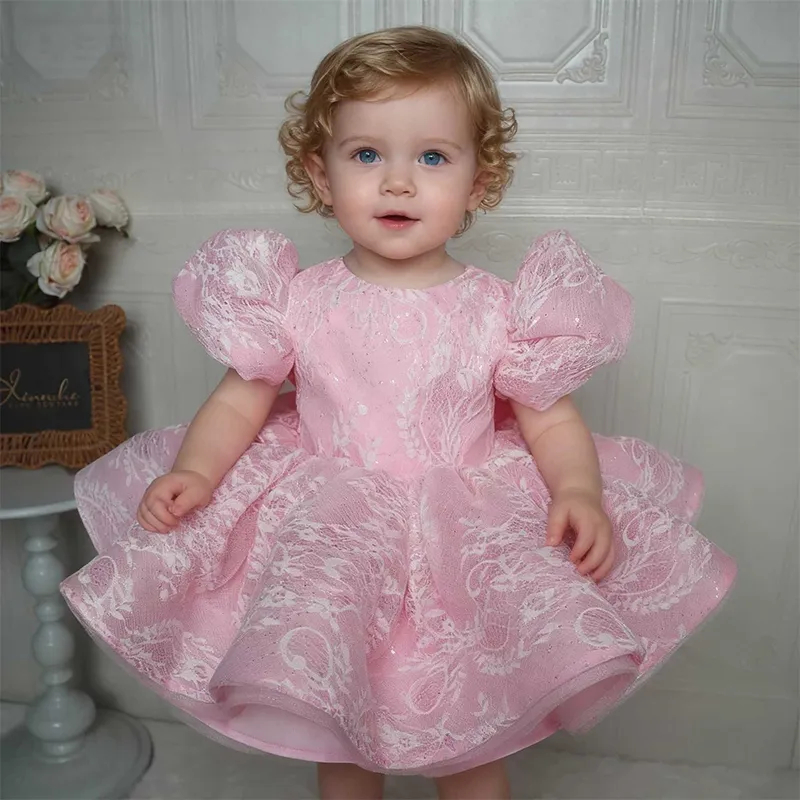 Элегантное розовое блестящее к – обзор и цена Toddler Girl Tulle Party Dress