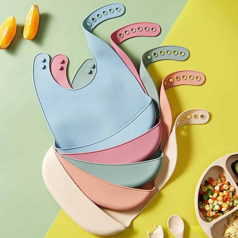 1 шт. силиконовый нагрудник-сл – обзор и цена Waterproof Baby Bibs Silicone