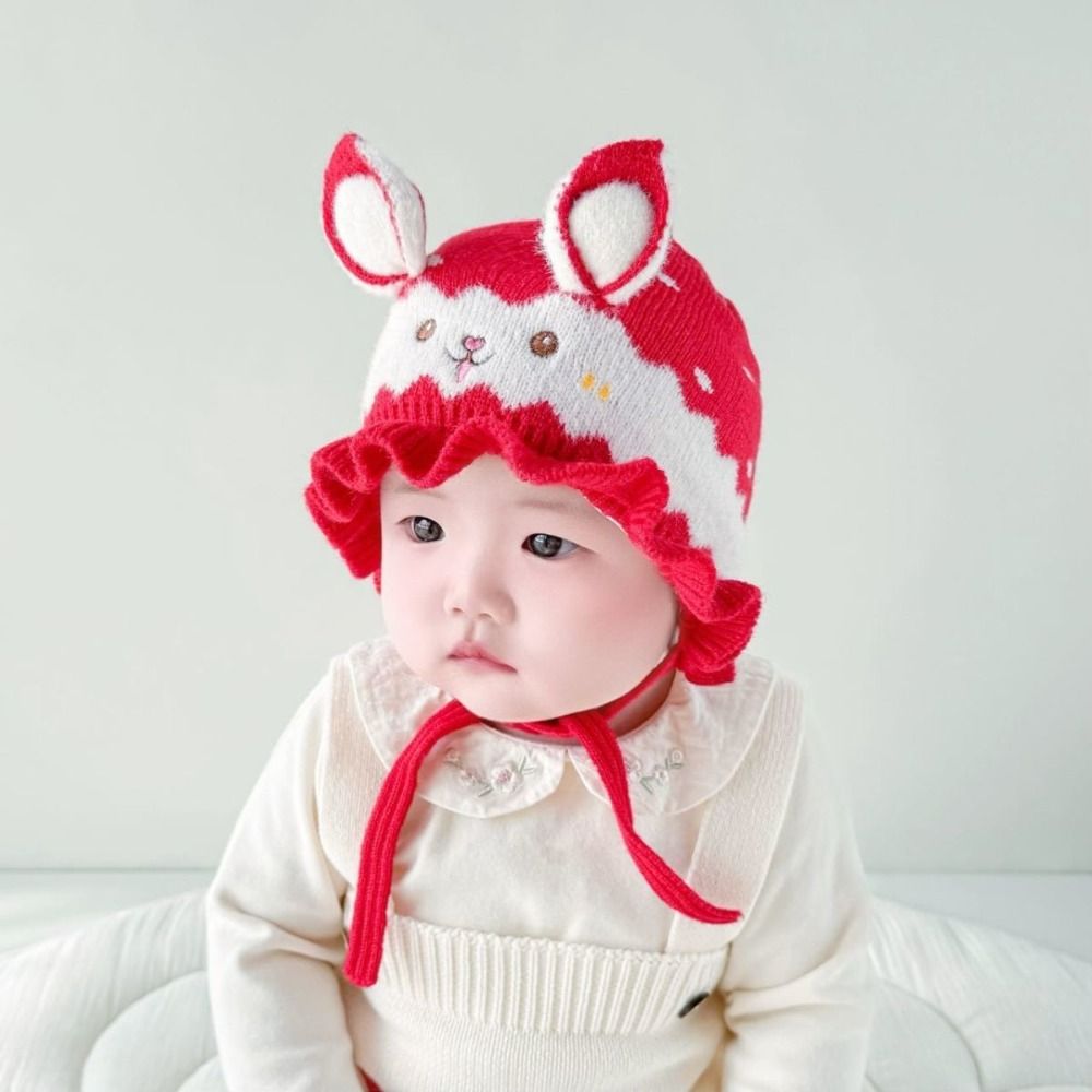 Модная детская вязаная шапка с – обзор и цена Infant Beanie Hat With Ears