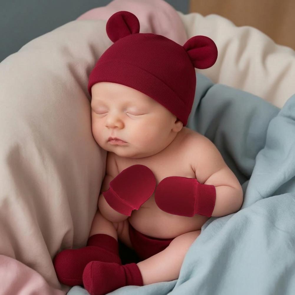 Набор для новорожденных: шапоч – обзор и цена Infant Beanie Hat With Ears