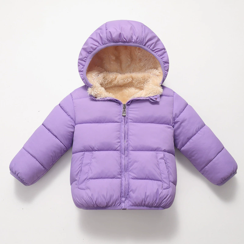 Зимняя куртка-пуховик с капюшо – обзор и цена Toddler Boy Winter Fleece Jacket