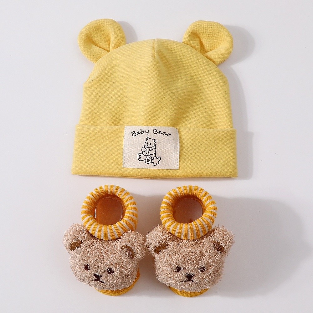Комплект из 2 предметов: хлопк – обзор и цена Infant Beanie Hat With Ears