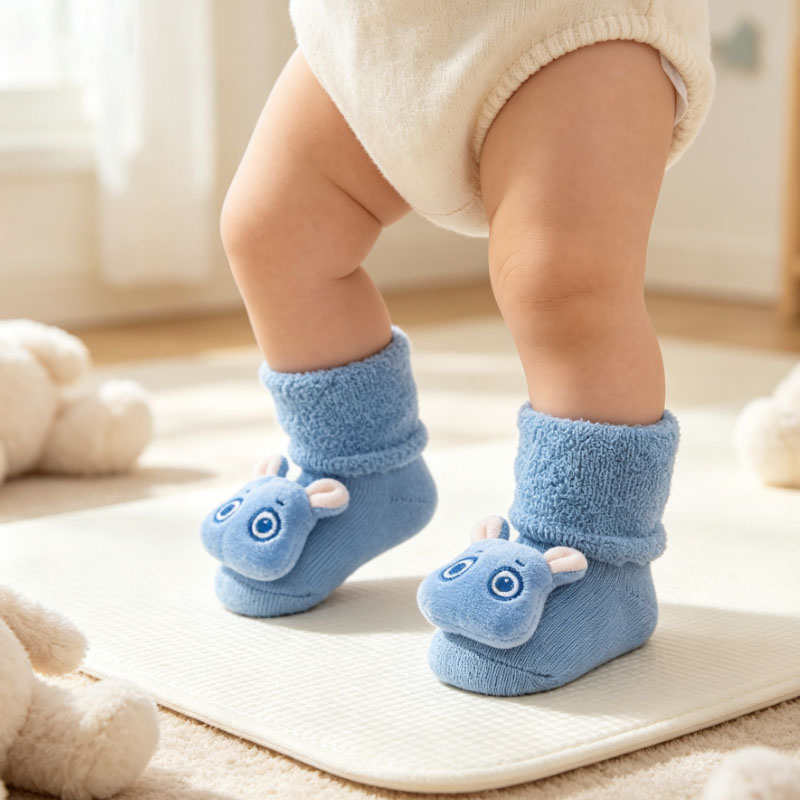 1/3/5 пар толстых махровых дет – обзор и цена Unisex Baby Socks Non Slip