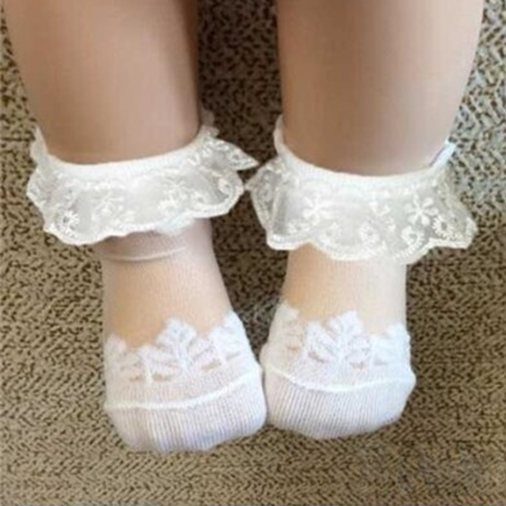 Милые кружевные сетчатые детск – обзор и цена Unisex Baby Socks Non Slip