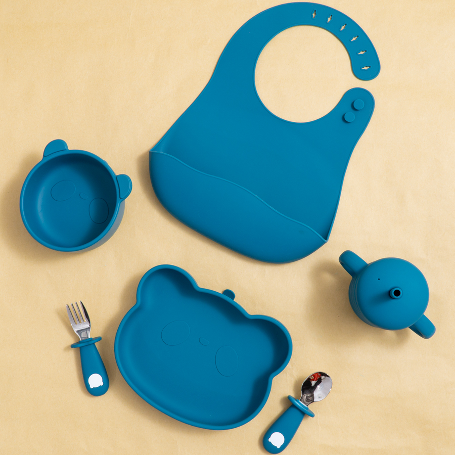 Силиконовый Набор для кормлени – обзор и цена Waterproof Baby Bibs Silicone
